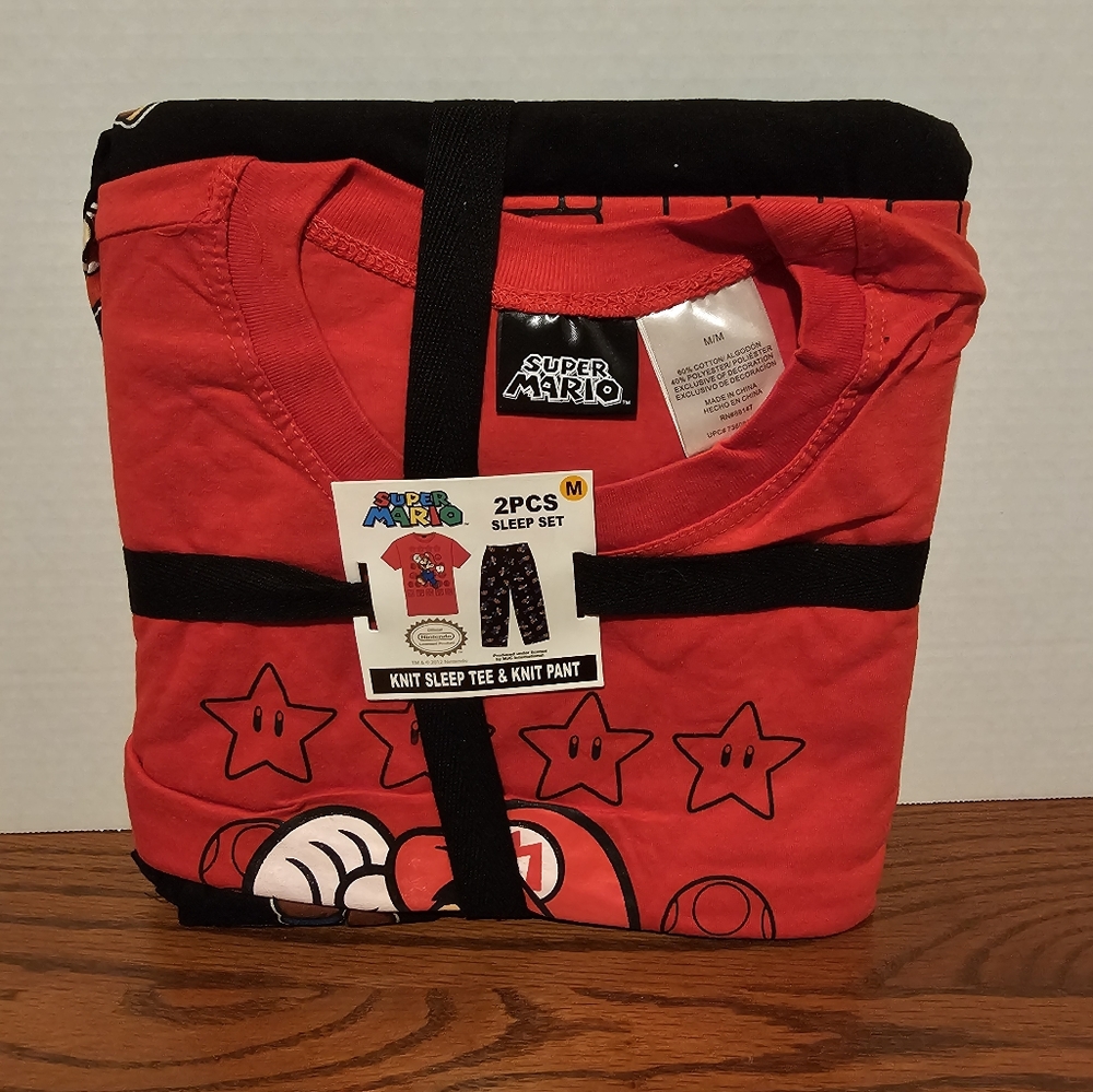 Super Mario Pajama Set Men's
